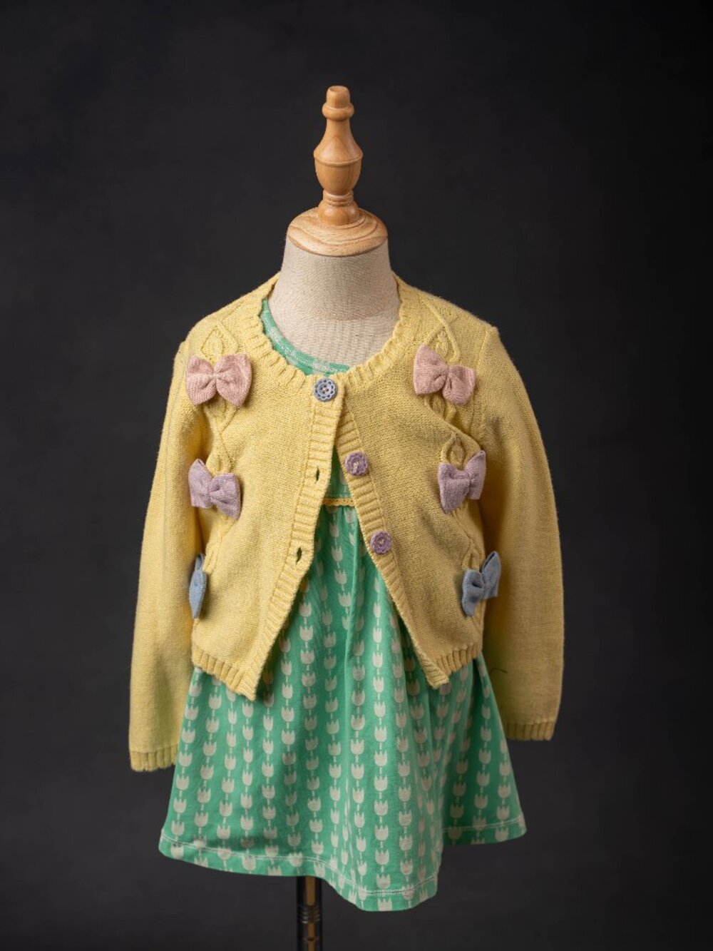Matilda Jane- Girl's 2 piece dress and Cardigan spring set- size 4